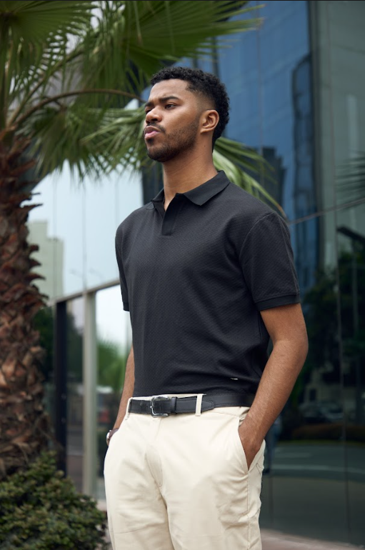 CAMISERO PUNTO TEJIDO M/C