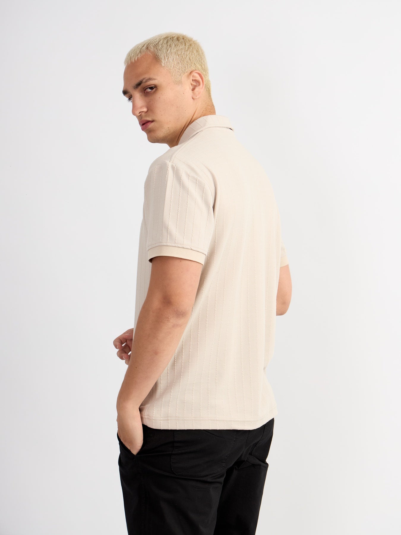POLO CAMISERO WALTER BEIGE