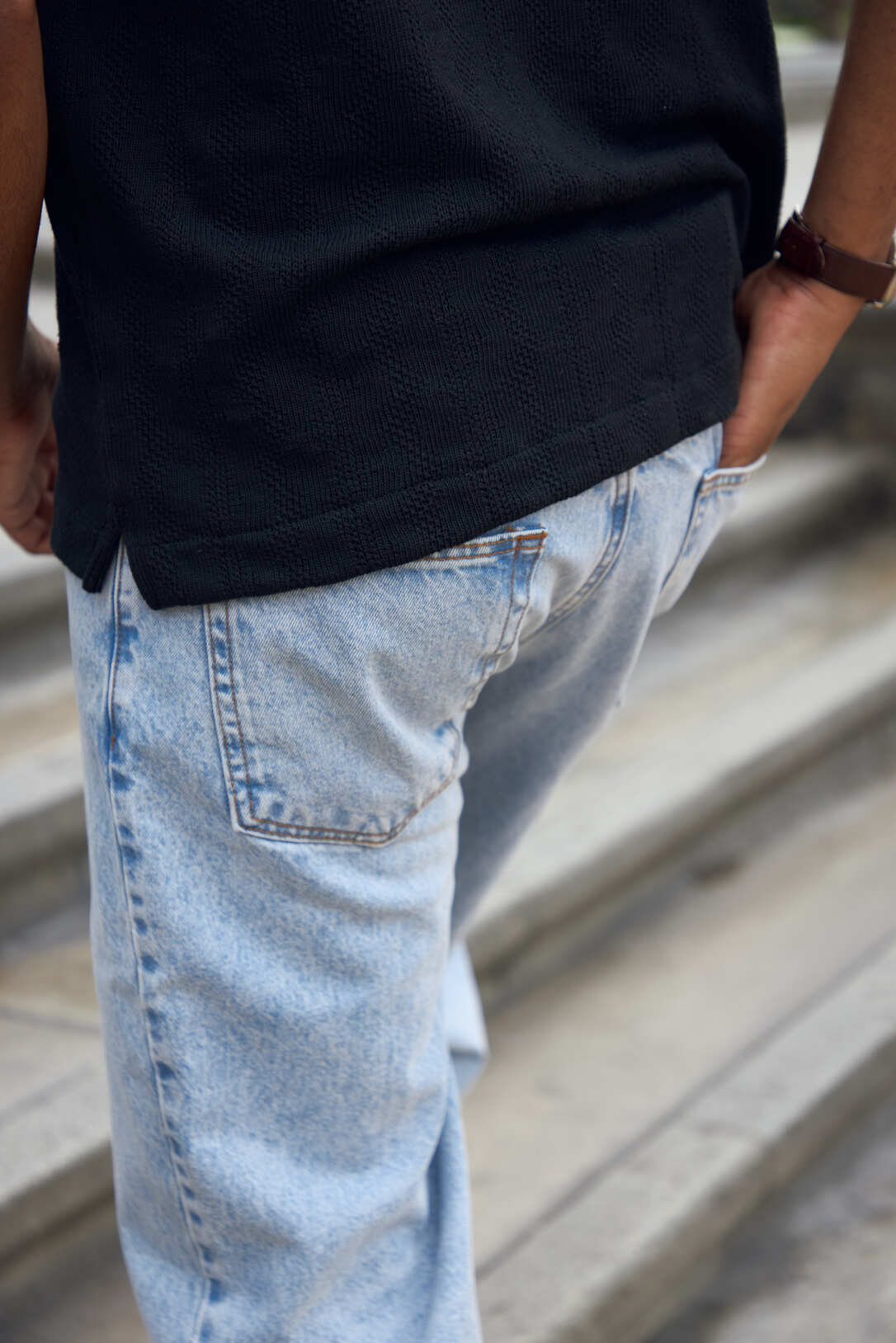 PANTALON JEAN STRAIGHT FIT