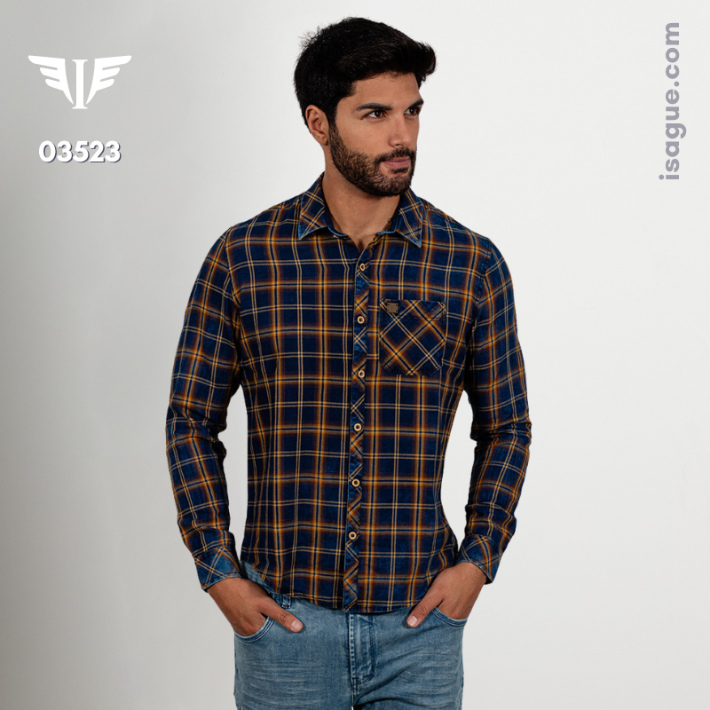 CAMISA DENIM INDIGO