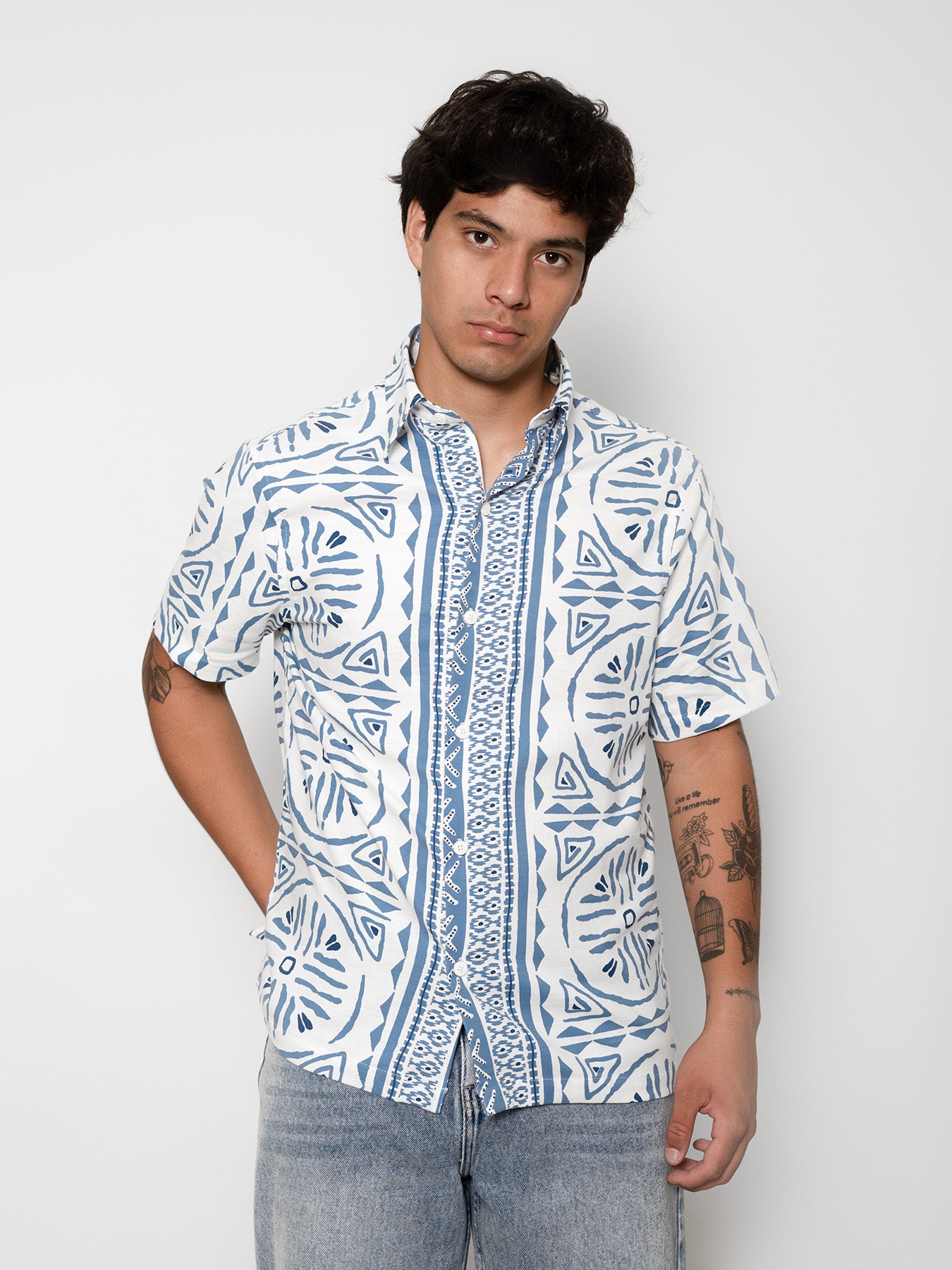 CAMISA ESTRUCTURA ETNIC