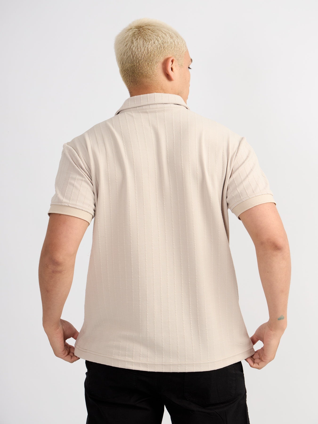 POLO CAMISERO WALTER BEIGE