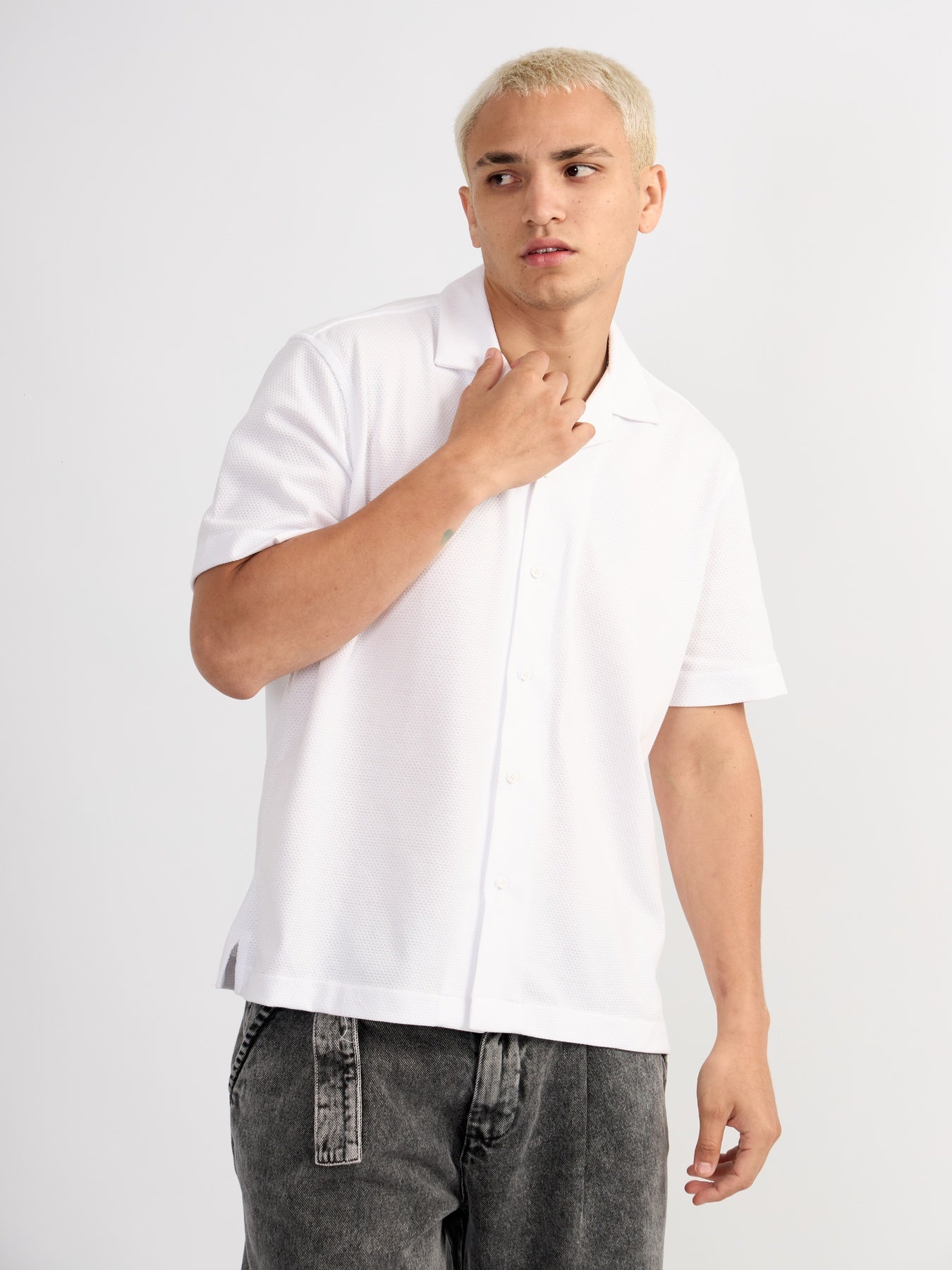 CAMISA HARVEY BLANCO