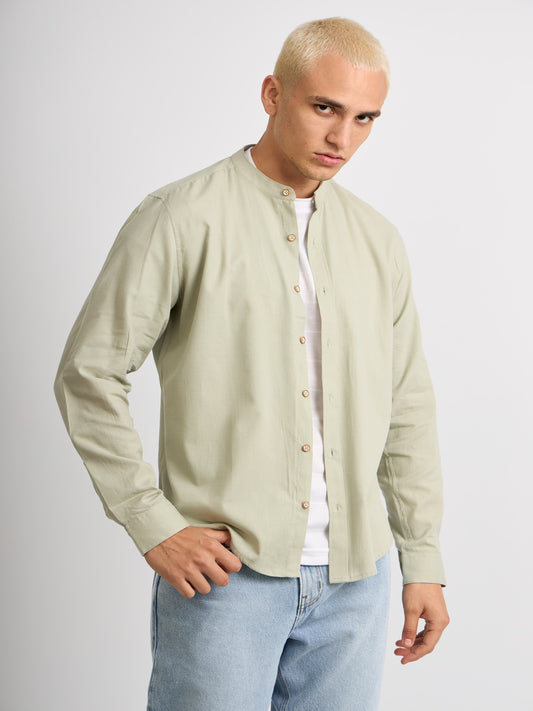 CAMISA NERU VERDE PASTEL