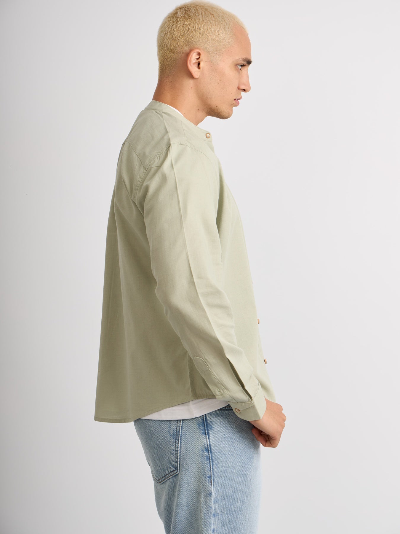 CAMISA NERU VERDE PASTEL
