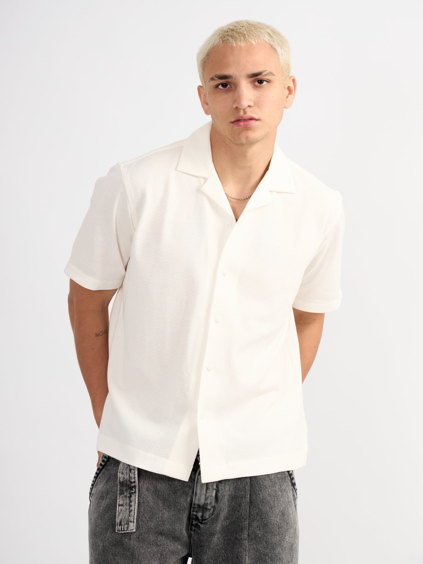 CAMISA HARVEY PERLA