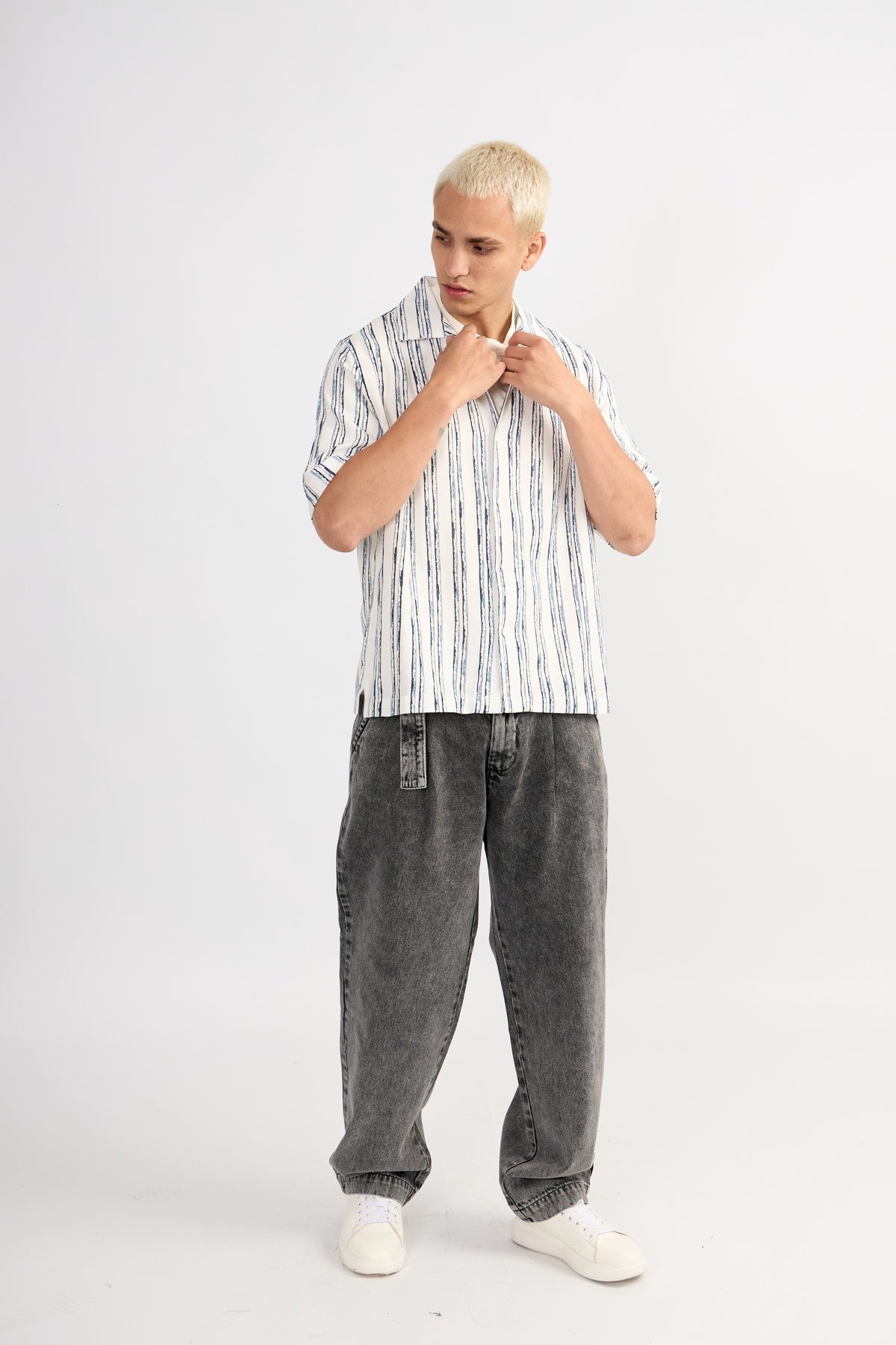 CAMISA OVERSIZE ALEJO AZUL