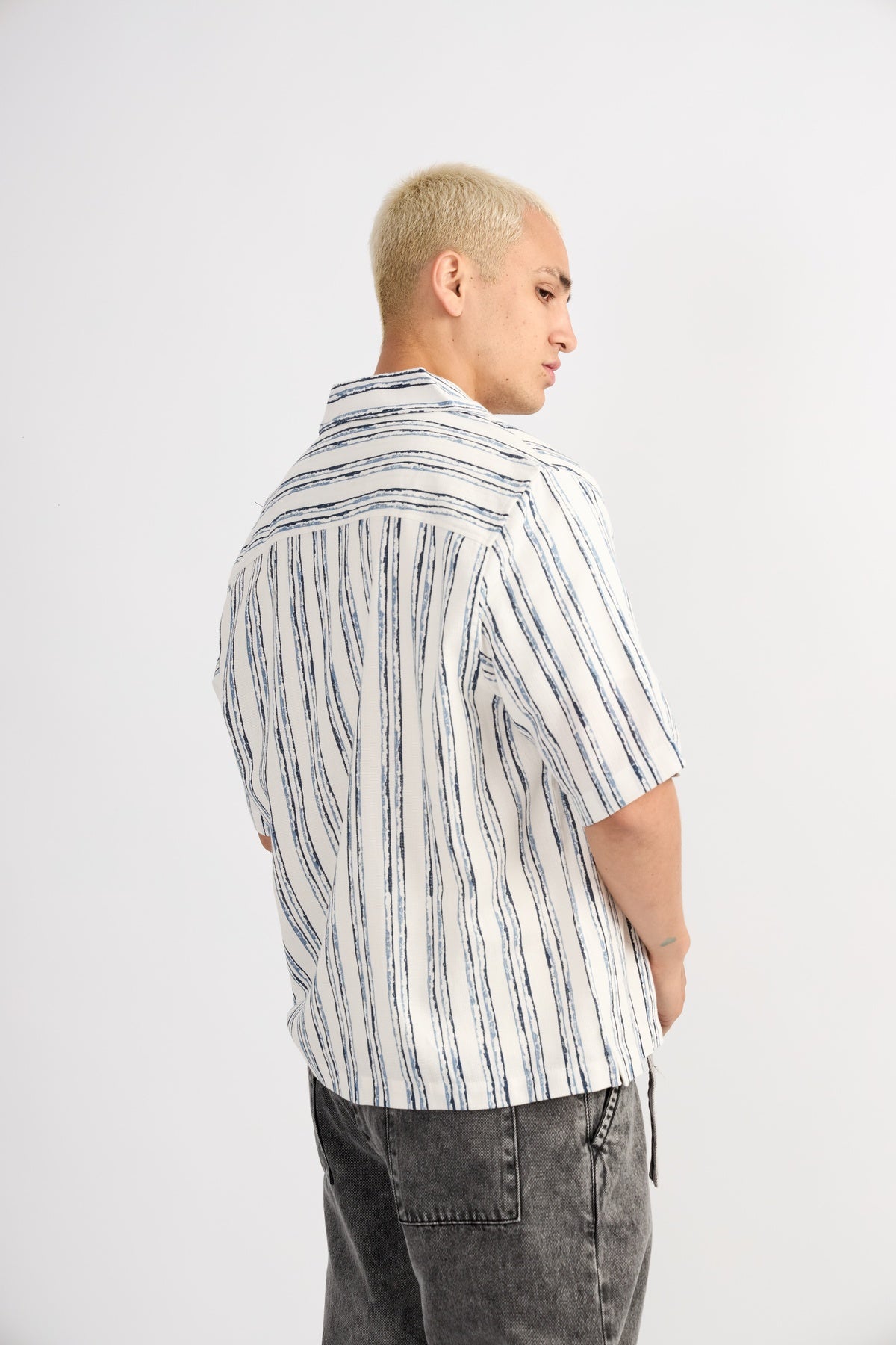 CAMISA OVERSIZE ALEJO AZUL