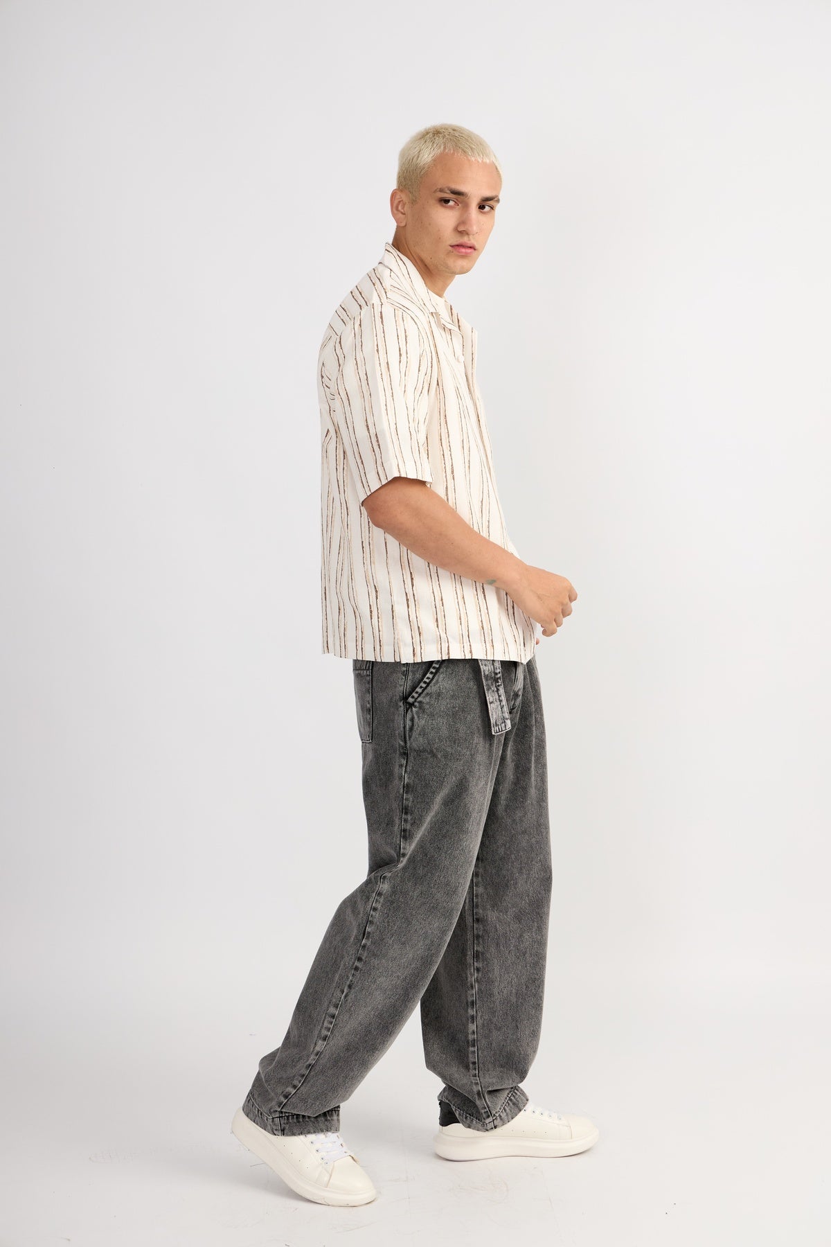 CAMISA OVERSIZE ALEJO MARRÓN